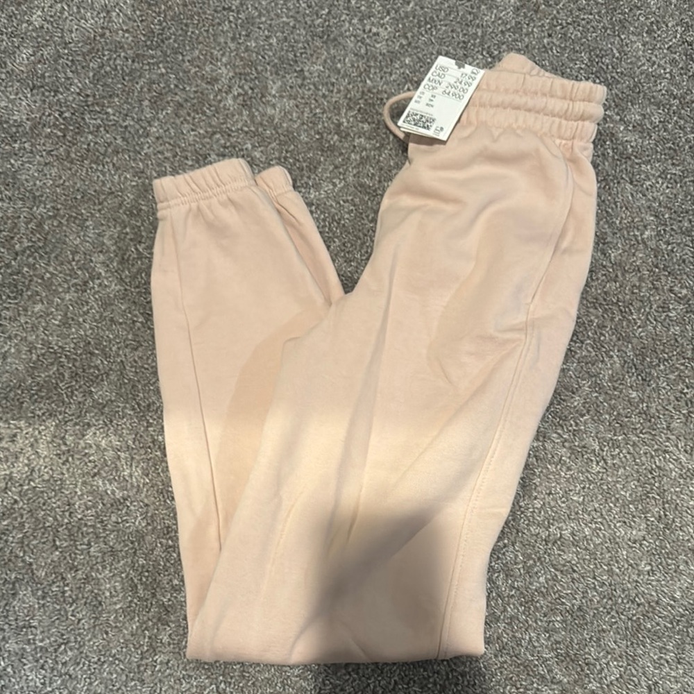 H&M soft pink joggers